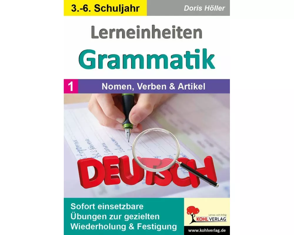 Lerneinheiten Grammatik / Band 1: Nomen, Verben & Artikel