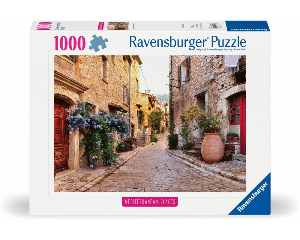 Erwachsenenpuzzle 1000 Teile - Mediterranes Frankreich