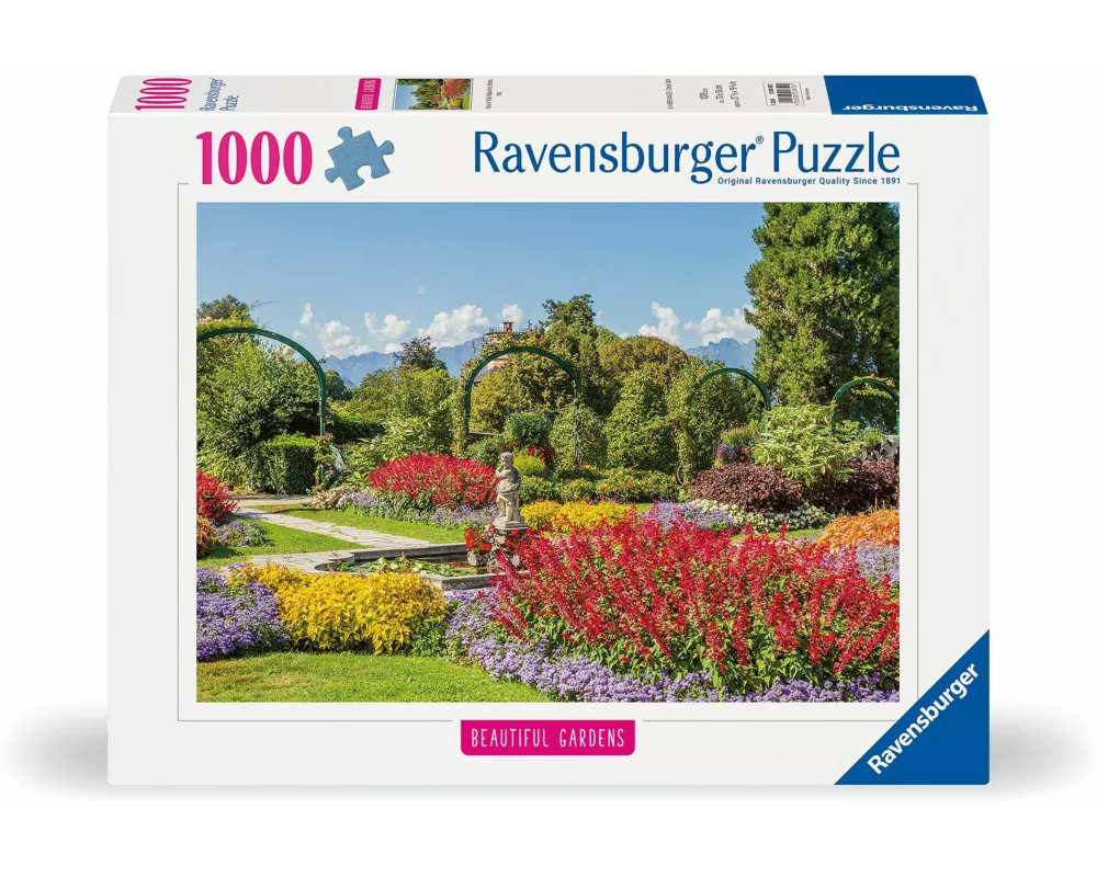 Erwachsenenpuzzle 1000 Teile - Park der Villa Pallavicino, Stresa, Italien