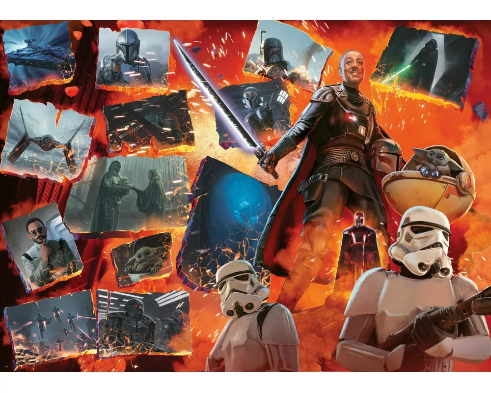 Erwachsenenpuzzle 1000 Teile - Star Wars Villainous - Moff Gideon