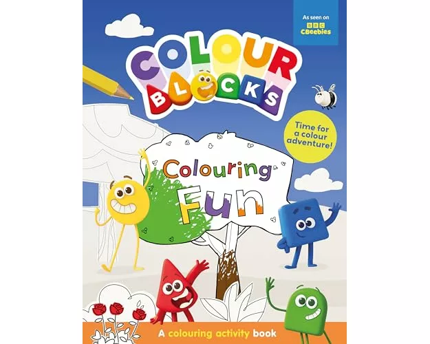Colourblocks Colouring Fun: A Colouring Activity Book