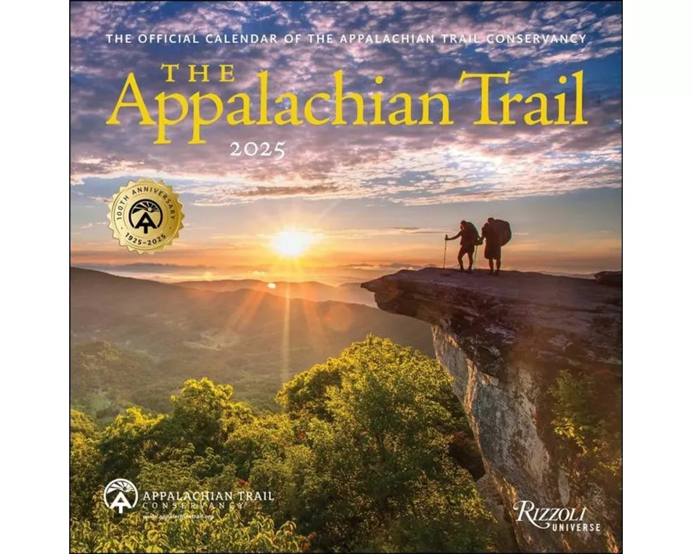 The Appalachian Trail 2025 Wall Calendar