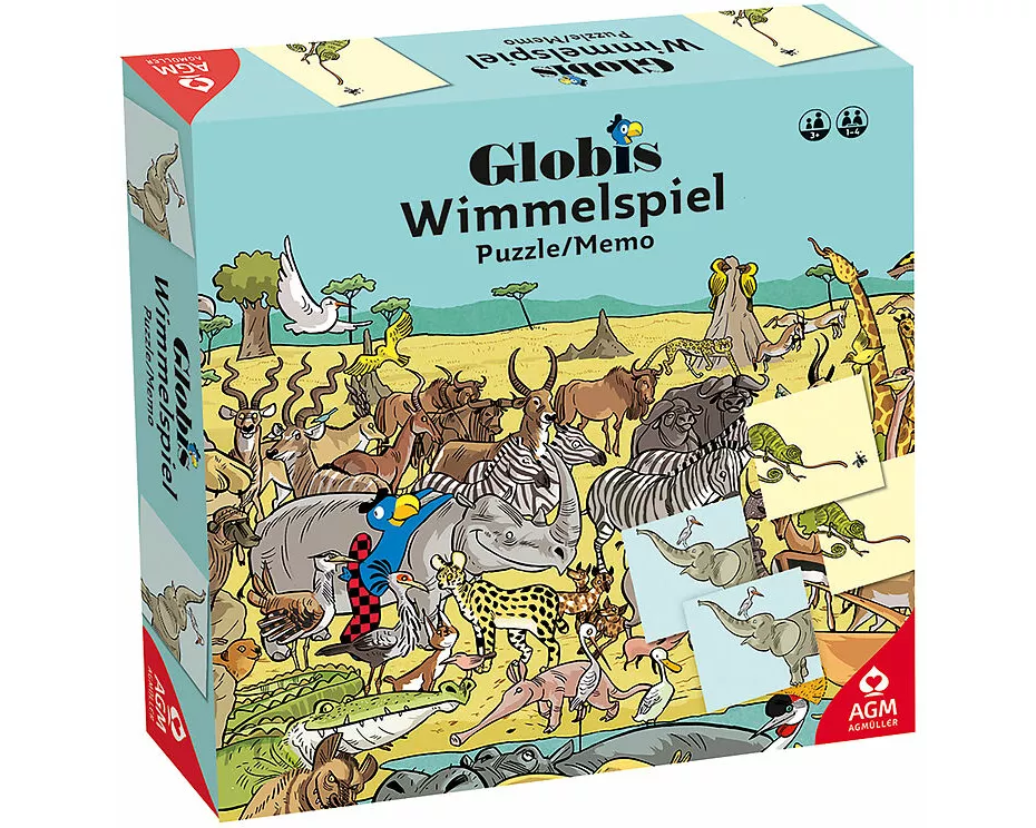 Globis Wimmelspiel - Puzzle / Memo