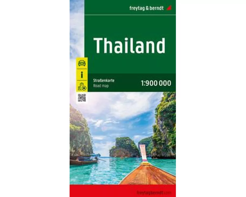 freytag & berndt Straßenkarte Thailand 1:900.000
