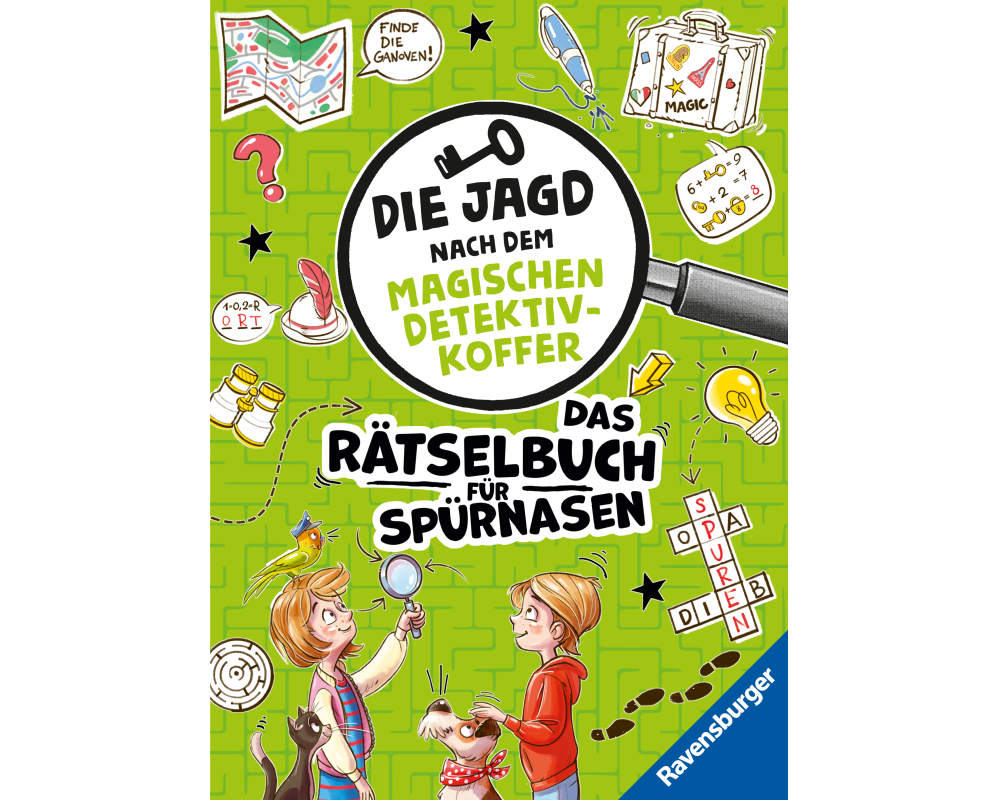 Die Jagd nach dem magischen Detektivkoffer: Das Rätselbuch für Spürnasen