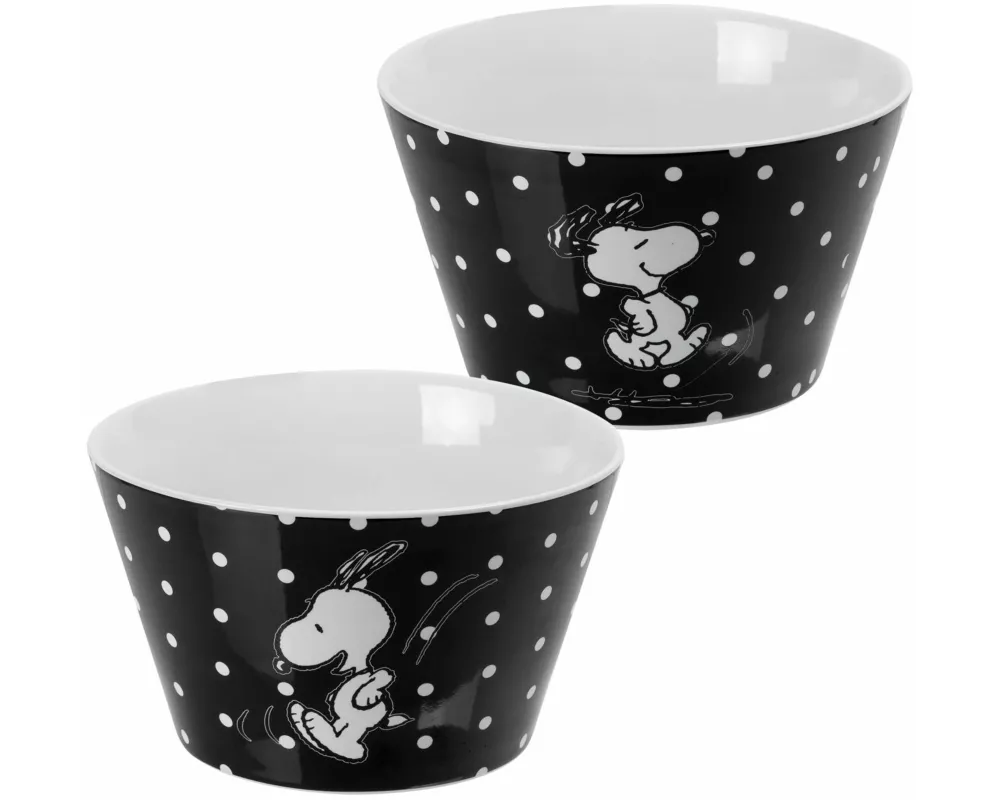bowl - Black dots