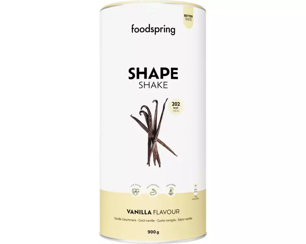 Foodspring Pulver Shape Shake Vanille, 900g