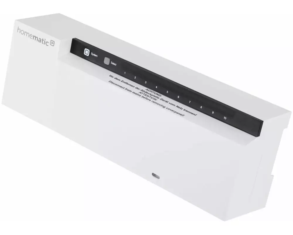 Homematic IP Smart Home Funk-Fussbodenheizungsaktor 24 V 10-fach