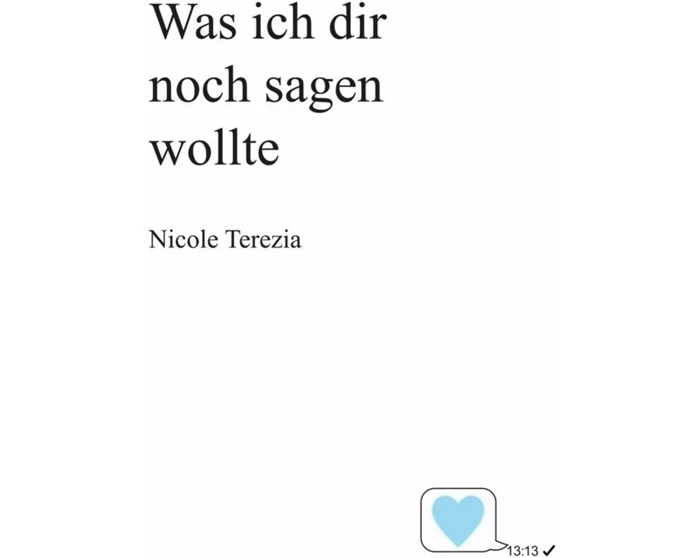 Was ich dir noch sagen wollte
