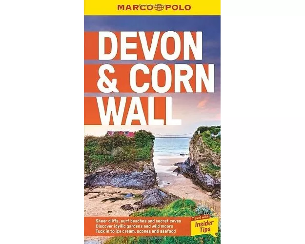 Devon and Cornwall Marco Polo Pocket Travel Guide - with pull out map