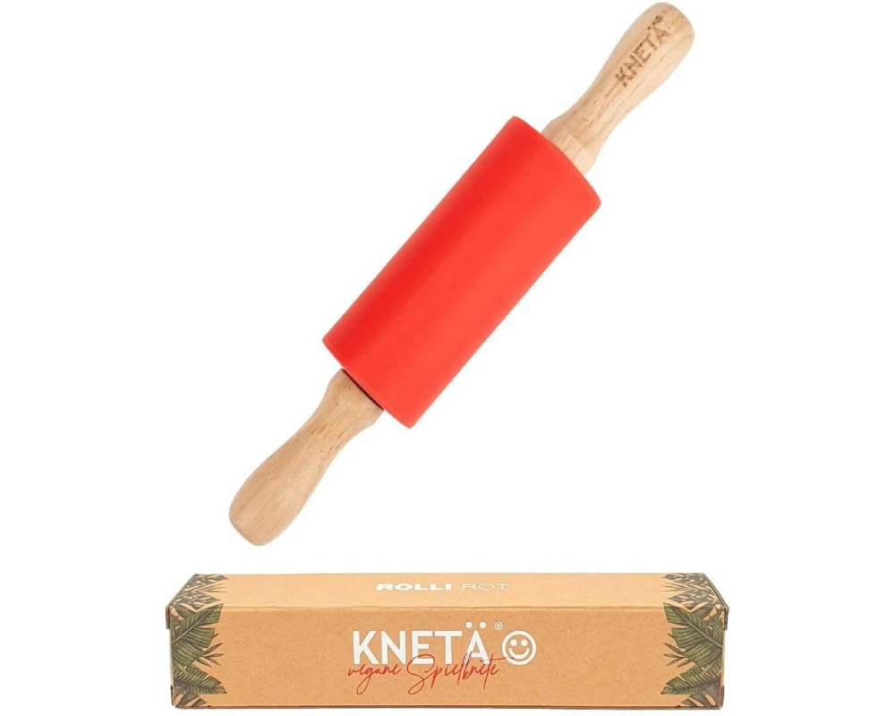 KNETÄ Silikonrolli Rot