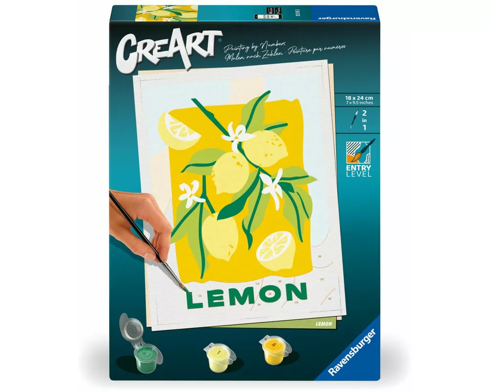 CreArt Adults Trend - Zitronen