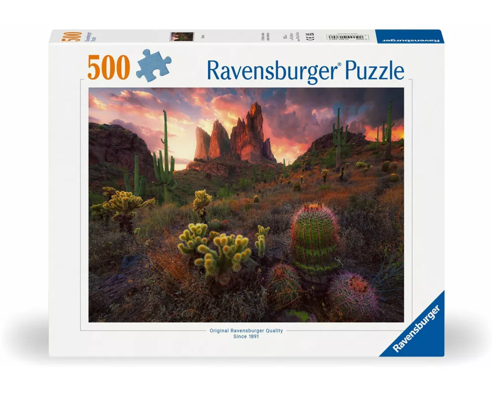 Erwachsenenpuzzle 500 Teile - Kakteen