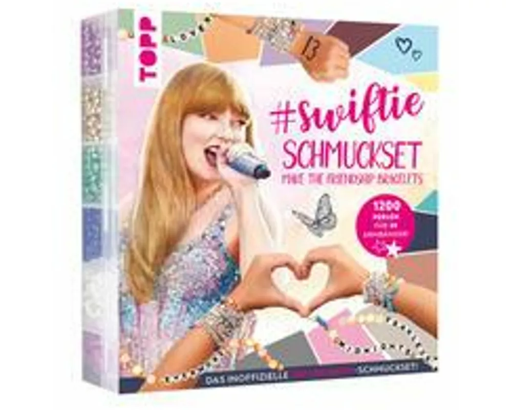 Swiftie - Schmuckset "Make the friendship bracelets" - Das inoffizielle Taylor Swift-Set
