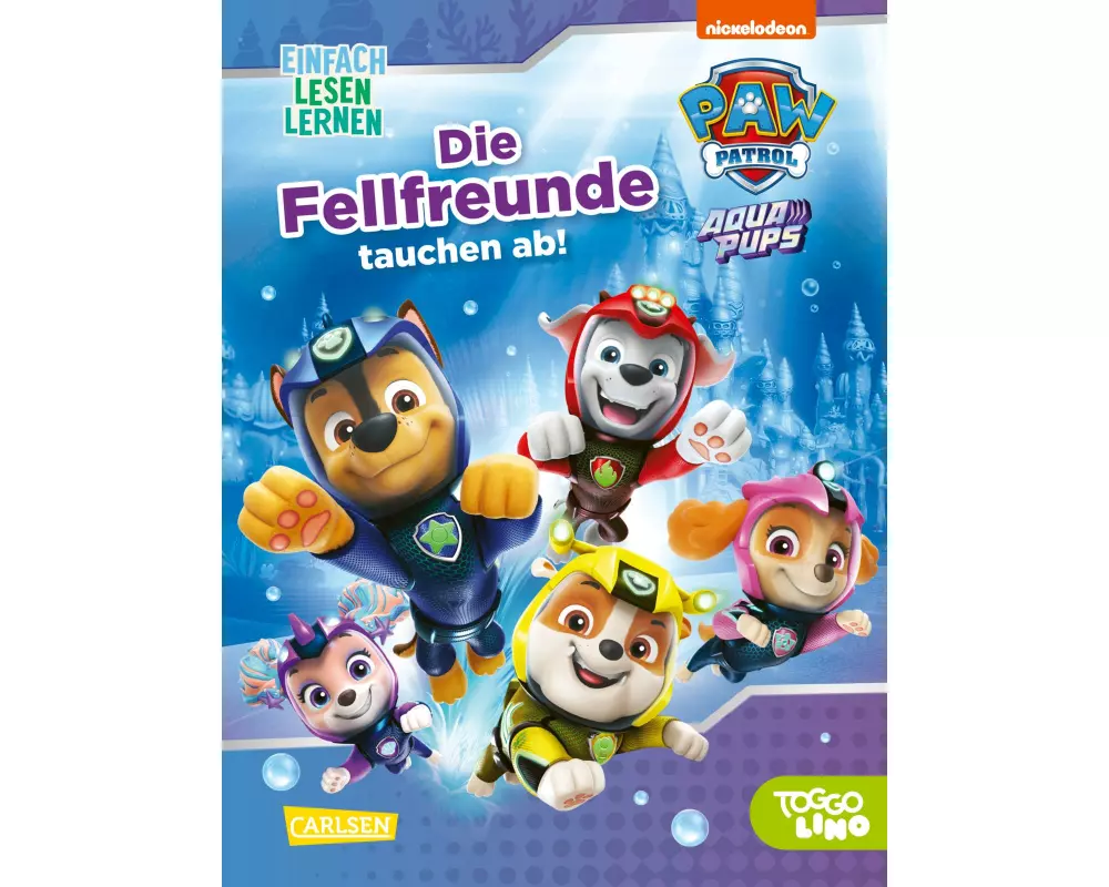 PAW Patrol Erstlesebuch: Aqua Pups: Die Fellfreunde tauchen ab!