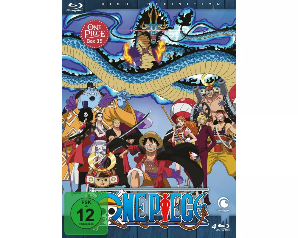 One Piece - TV-Serie - Box 35 (Episoden 1.001 - 1.025) [4 Blu-rays]