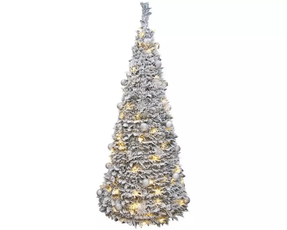 Dameco LED Pop-up-tree Schnee Höhe: 180 cm