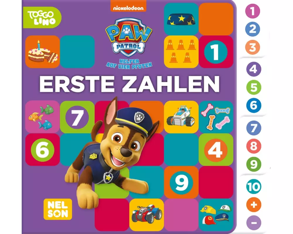 PAW Patrol Lernbuch: Erste Zahlen