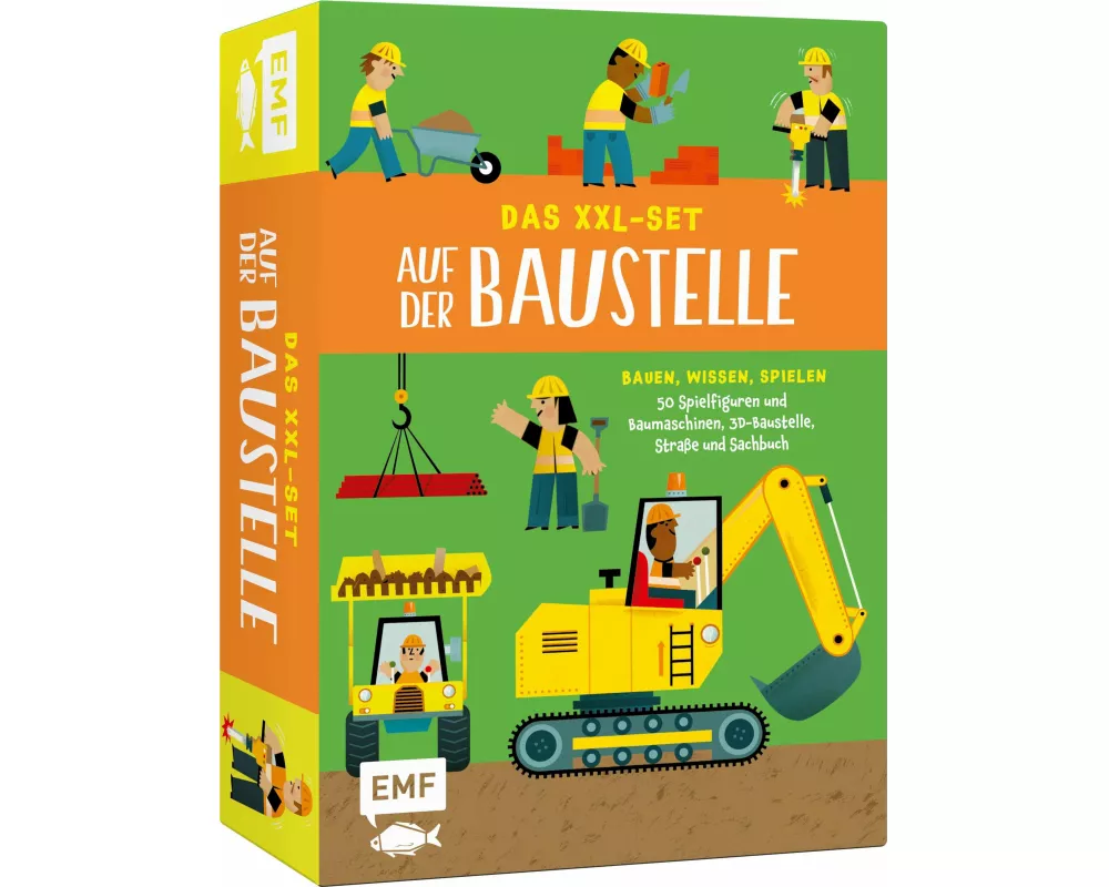 Das XXL-Set – Bauen, Wissen, Spielen: Auf der Baustelle