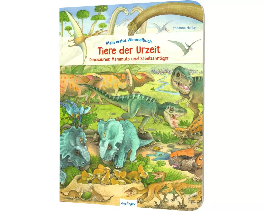 Mein erstes Wimmelbuch: Tiere der Urzeit