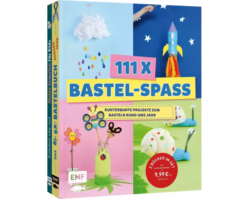 111 x Bastel-Spaß: 2 Bücher im Bundle