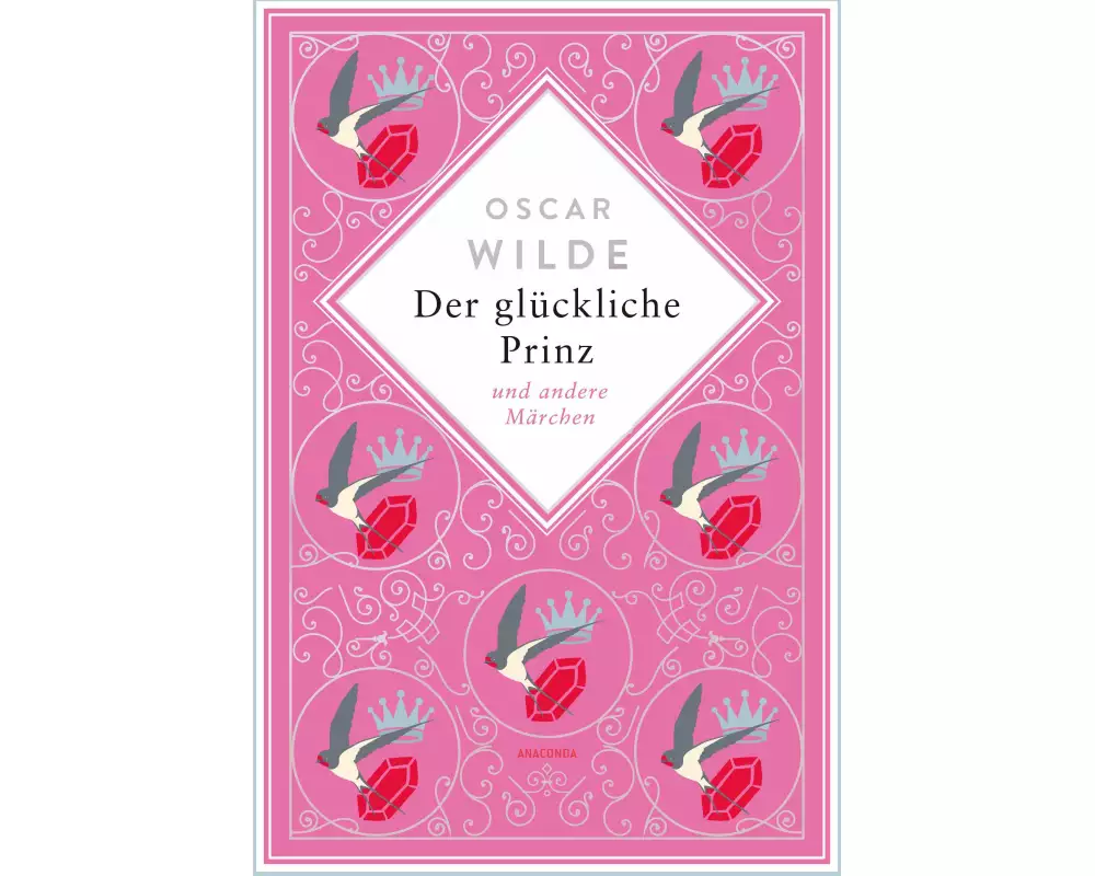 Oscar Wilde, Der glückliche Prinz. Märchen. Schmuckausgabe mit Silberprägung
