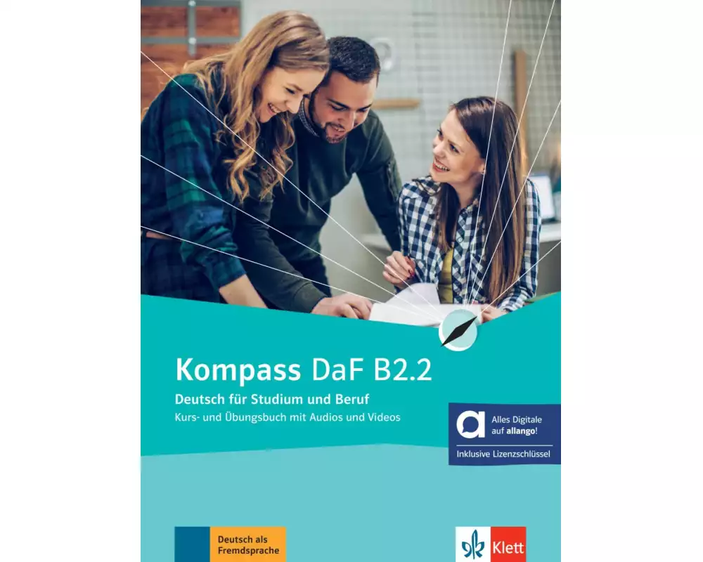 Kompass DaF B2.2 - Hybride Ausgabe allango