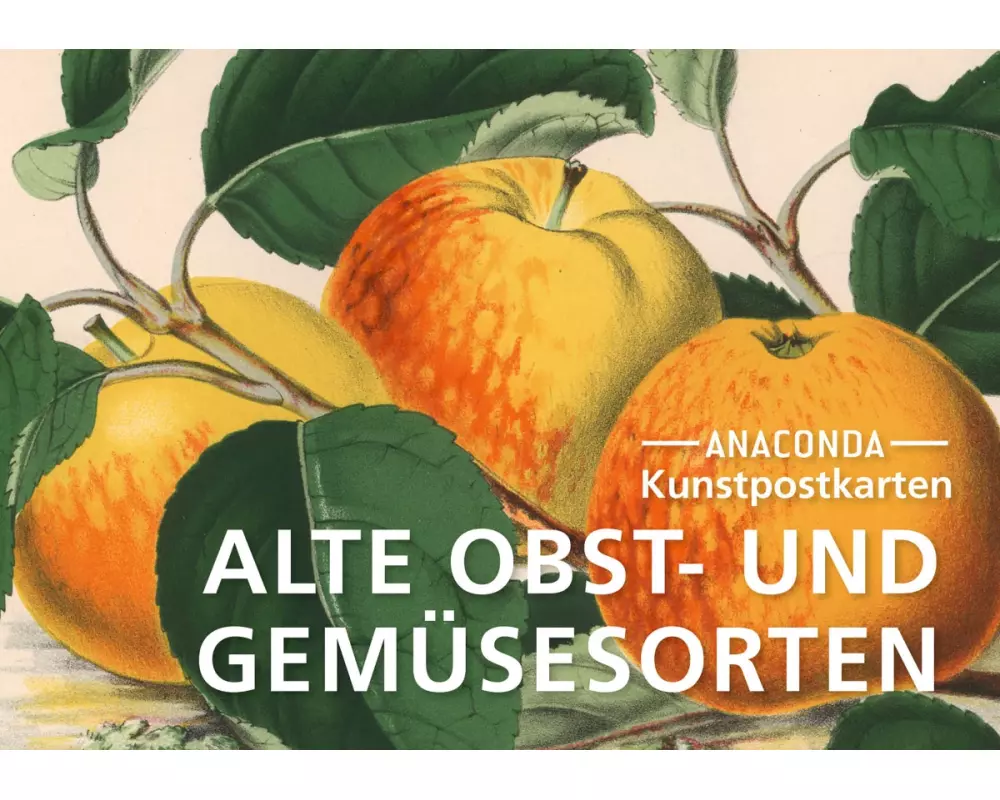 Postkarten-Set Alte Obst- und Gemüsesorten