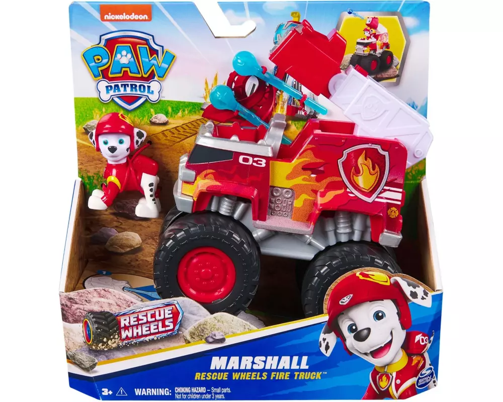 Spinmaster Paw Patrol Rescue Wheels Marshall