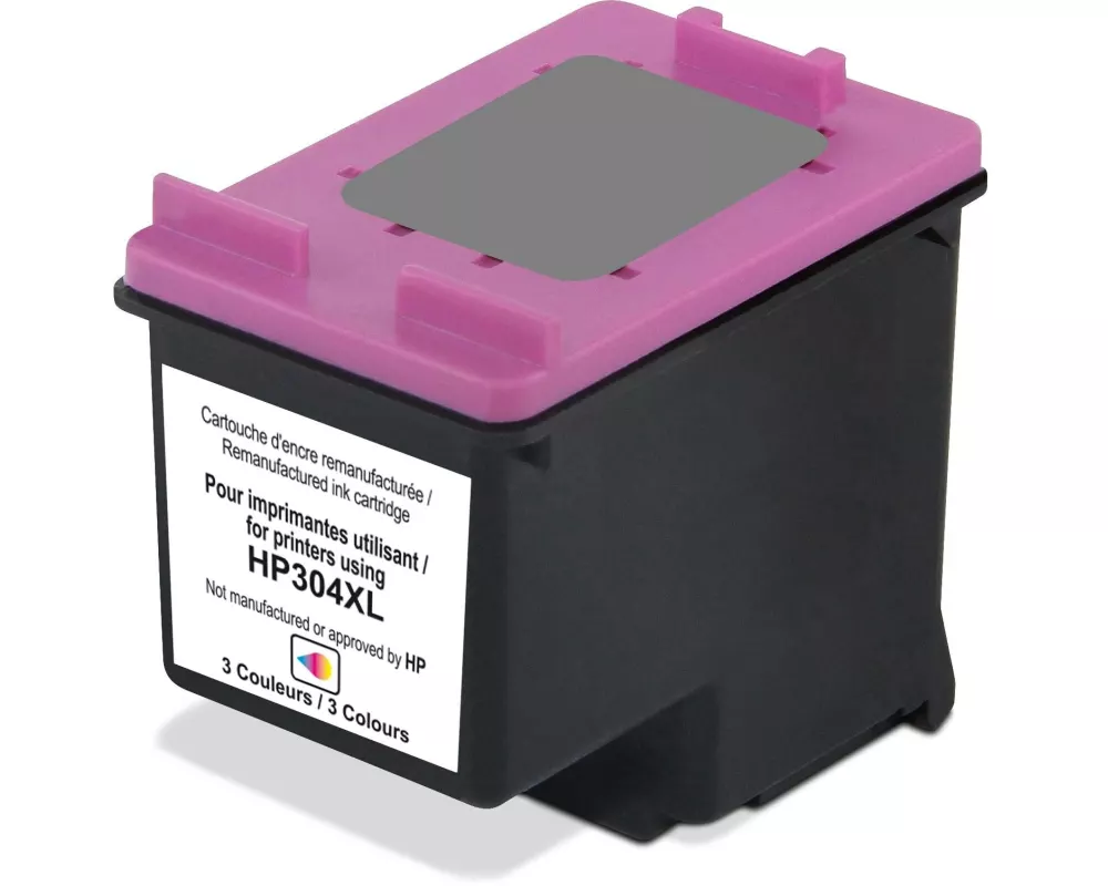 Generic Ink Tinte HP N9K07AE Nr. 304 XL Color Cyan/Magenta/Yellow