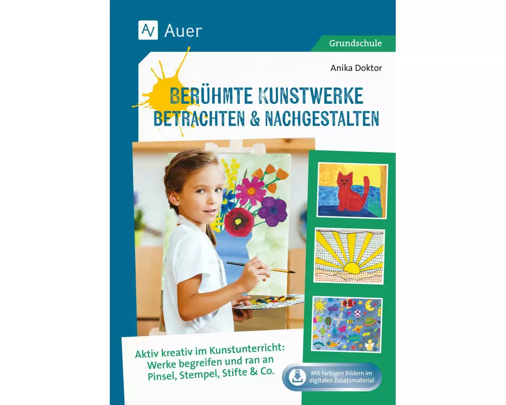 Berühmte Kunstwerke betrachten & nachgestalten