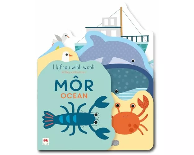 Llyfrau Wibli Wobli: Mor / Wibbly Wobbly Books: Ocean