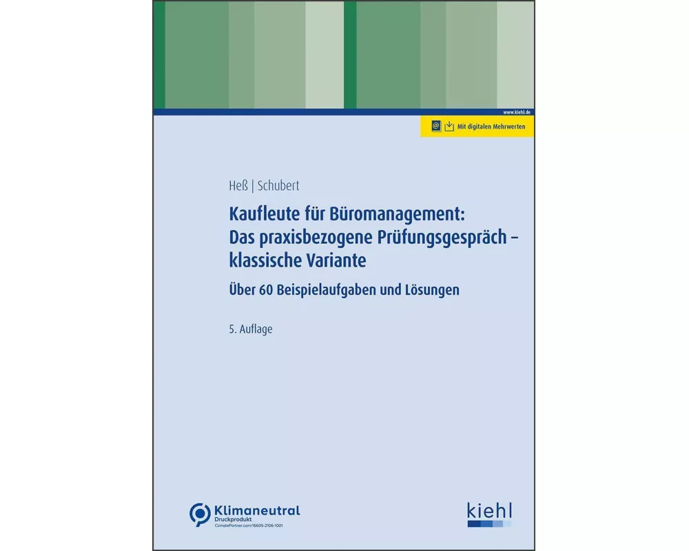 Kaufleute für Büromanagement: Das praxisbezogene Prüfungsgespräch - klassische Variante