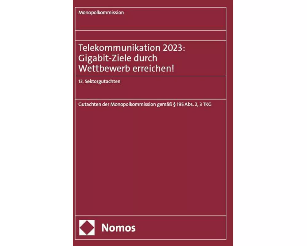 Telekommunikation 2023: Gigabit-Ziele durch Wettbewerb erreichen!