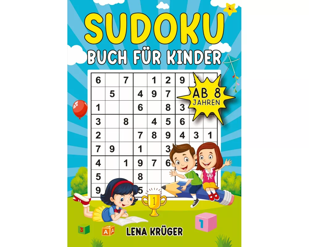 Sudoku Buch für Kinder ab 8 Jahren