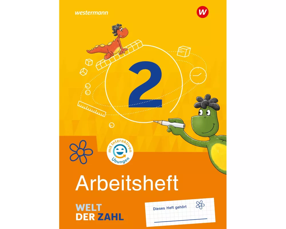 Welt der Zahl 2. Arbeitsheft mit interativen Übungen. Allgemeine Ausgabe