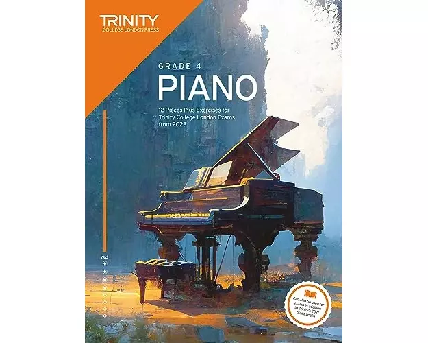 Trinity College London Piano Exam Pieces Plus Exercises from 2023: Grade 4
