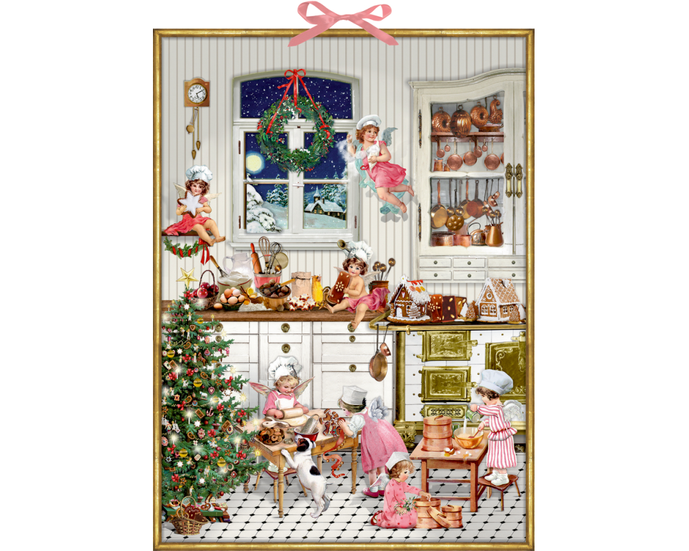 COPPENRATH Zettel Adventskalender 95572 Weihnachtsbäckerei