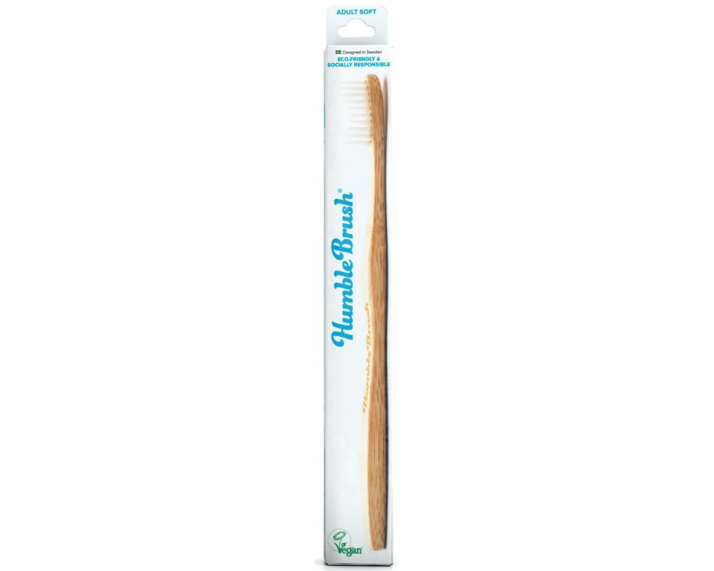 Humble Brush Handzahnbürste Erwachsene Weiss soft