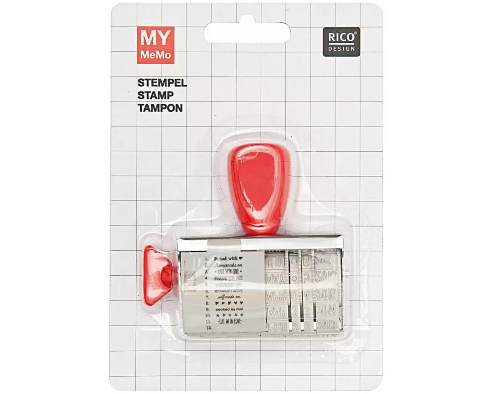 Rico Design Stempel Homemade 8 x 8 cm 1 Stück