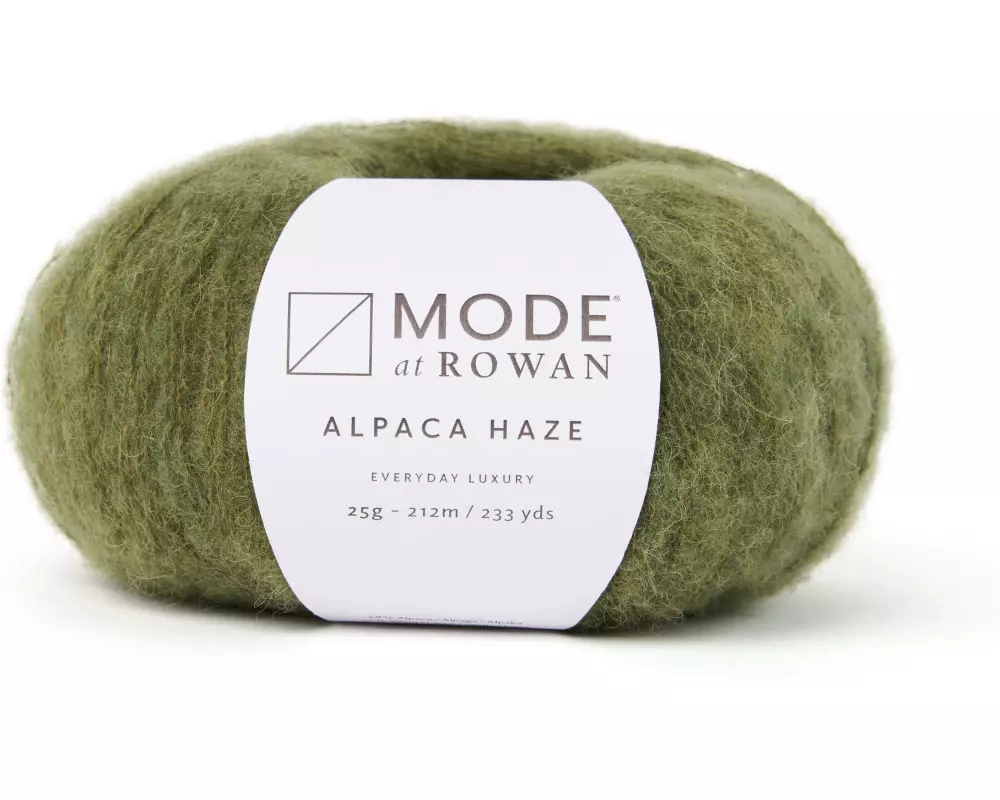 Mode at Rowan Wolle Alpaca Haze 25 g, 212 m, Grün