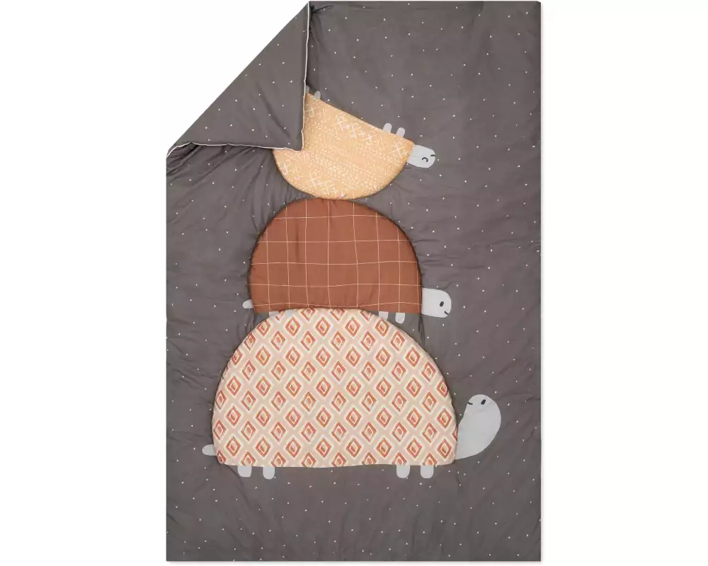 Julius Zöllner Krabbeldecke Organic Turtles 95 x 135 cm