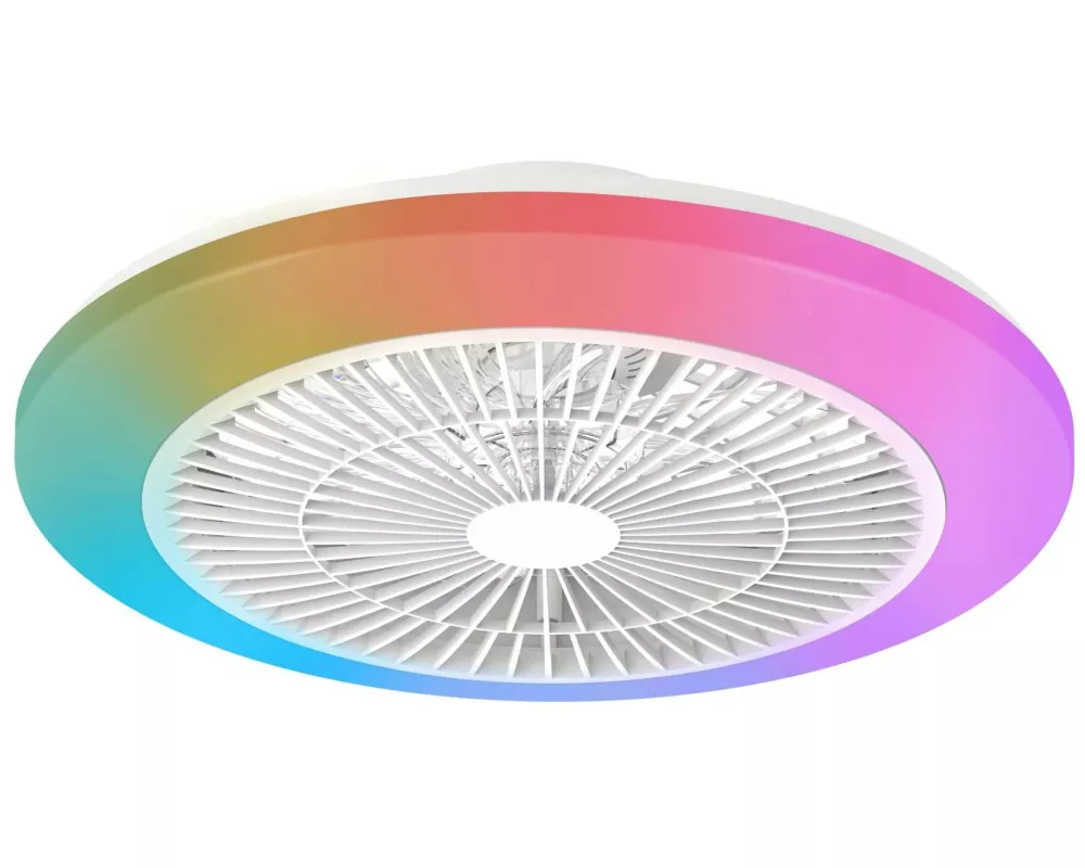 Philips LED-Deckenventilator Amigo 40W, RGB, Weiss