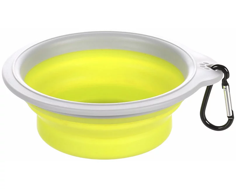 Flamingo Reisenapf Silikon grün/grau 375ml