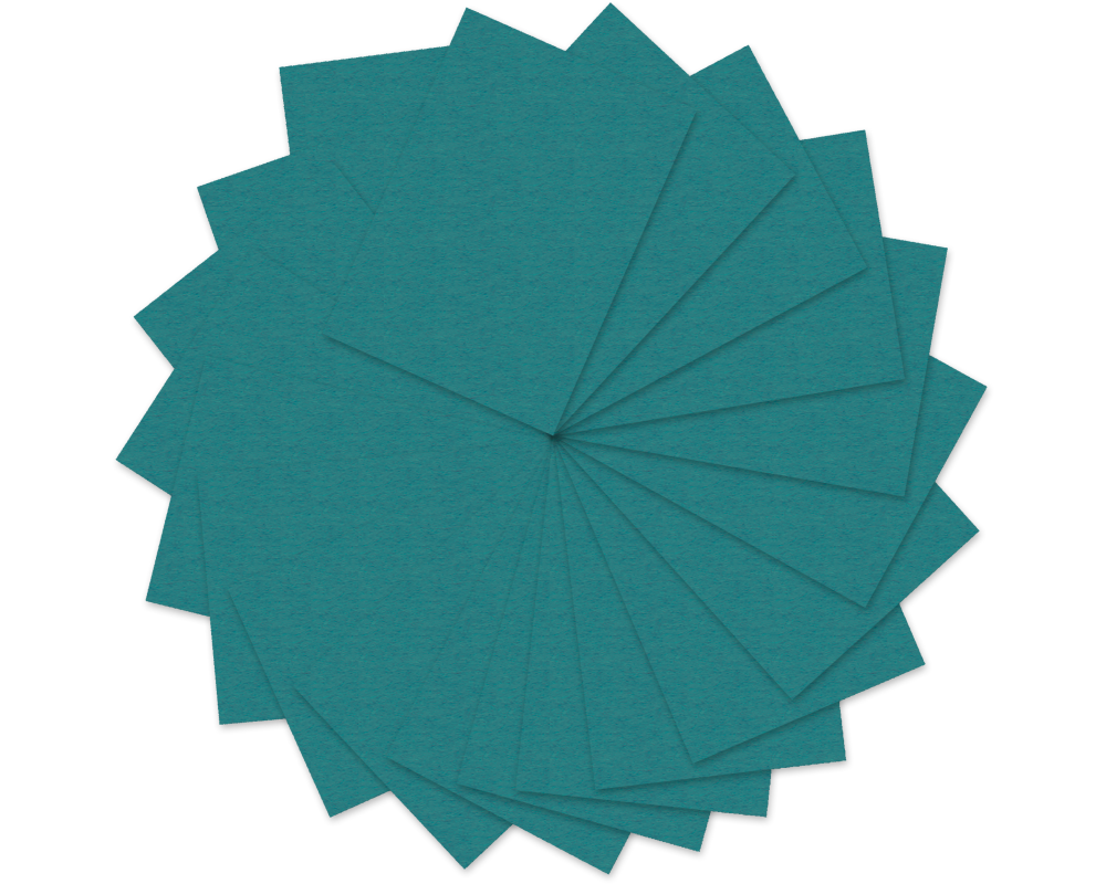 URSUS Tonzeichenpapier A4 2174648 130g, petrol 100 Blatt