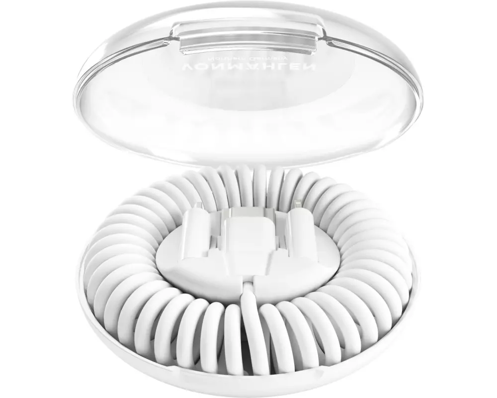 Vonmählen USB-Ladekabel Allroundo Eco All-in-One Weiss