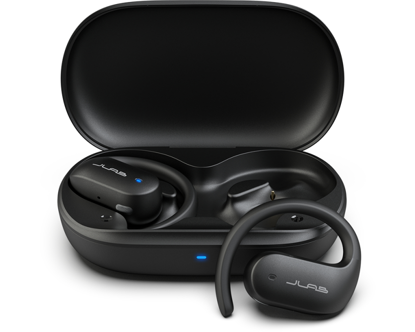 JLAB JBuds Open Sport 2 Earbuds IEUEBJBOPSPRTRBLK82 True Wireless, Black
