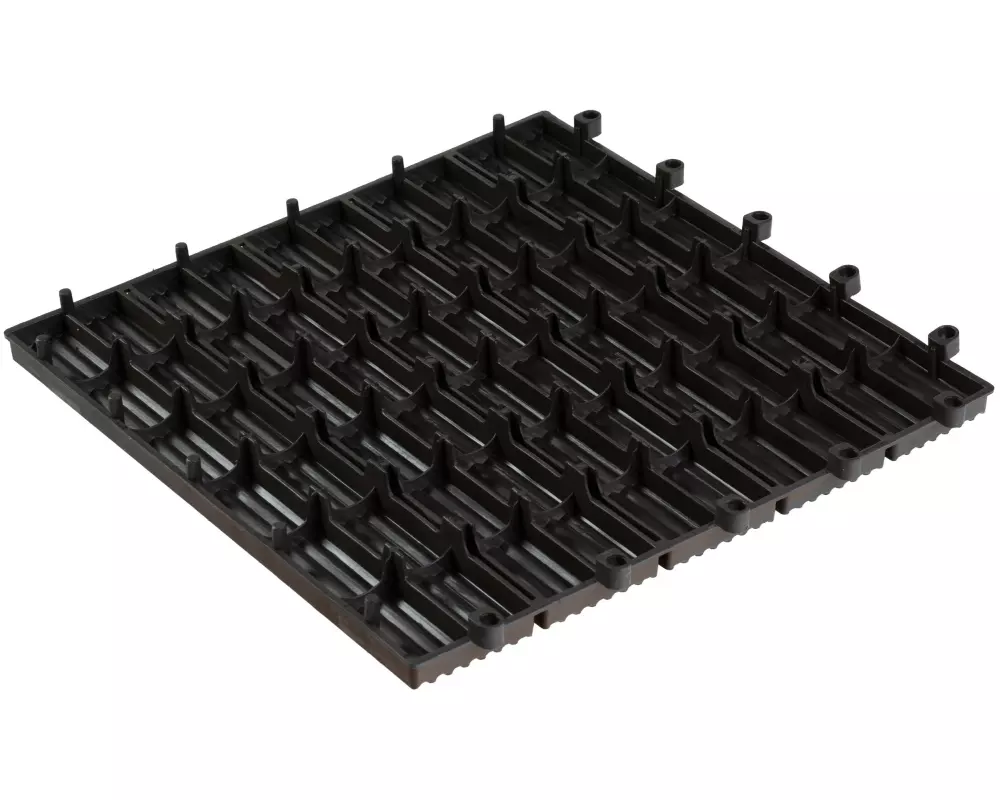 COCON Balkon-& Terrassenplatten Braun, 4 Pack à 6 Stück