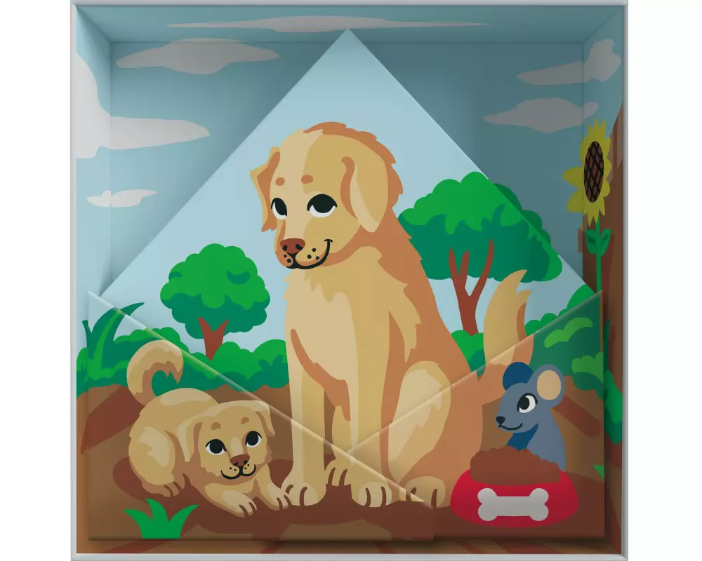 Ravensburger Malen nach Zahlen CreArt Do it together – Hunde