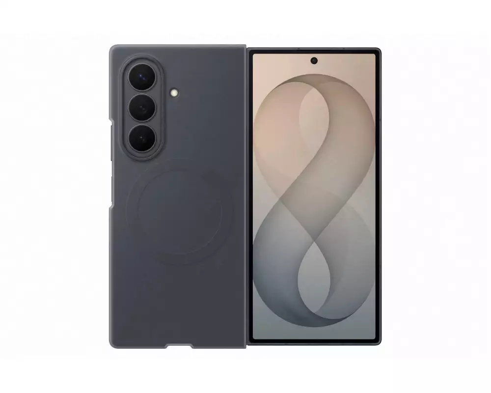Samsung Samsung Fold 8 Silicone Magnet Graphite Silikon Schwarz